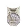 Image 2 : Roll of (20) Brilliant Uncirculated 1962 Franklin Half Dollar Coins