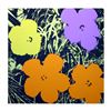 Image 1 : Andy Warhol "Flowers 11.67" Silkscreen