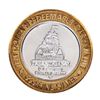 Image 2 : .999 Fine Silver Treasure Bay Casino Biloxi, MS $10 Limited Edition Gaming Token