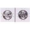 Image 2 : Lot of (2) 1955 "Bugs Bunny" Franklin Half Dollar Coins
