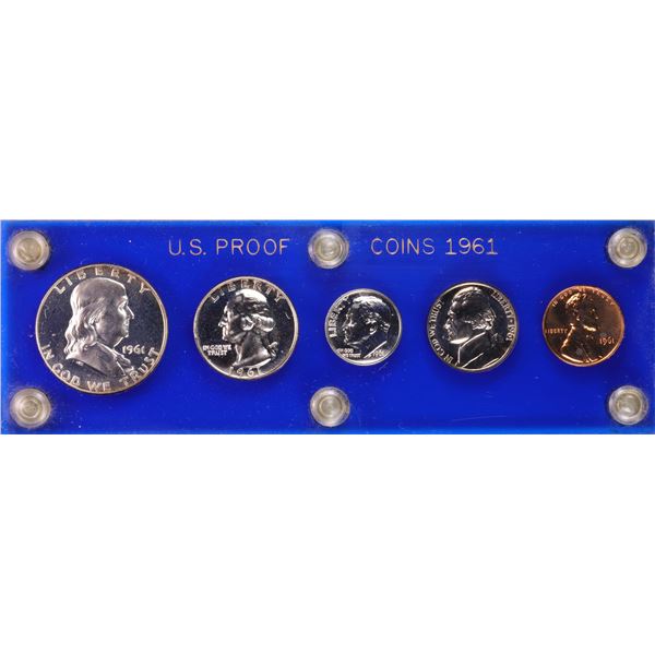 1961 (5) Coin Proof Set