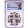 Image 1 : 1984Mo Mexico 1 Onza Libertad Silver Coin NGC MS66