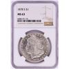 Image 1 : 1878-S $1 Morgan Silver Dollar Coin NGC MS63