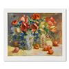 Image 1 : S. Burkett Kaiser "Tulips & Peaches" Limited Edition Giclee on Paper