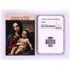 Image 1 : 1543 KB Hungary Denar 'Madonna and Child' Coin NGC XF45 w/ Story Box