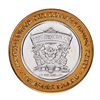 Image 2 : .999 Fine Silver Treasure Island Las Vegas, Nevada $10 Limited Edition Gaming Token