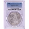 Image 1 : 1887 $1 Morgan Silver Dollar Coin PCGS MS63