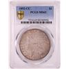 Image 2 : 1892-CC $1 Morgan Silver Dollar Coin PCGS MS62