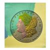 Image 1 : Steve Kaufman (1960-2010) "1881 Morgan Dollar" Original Mixed Media on Canvas