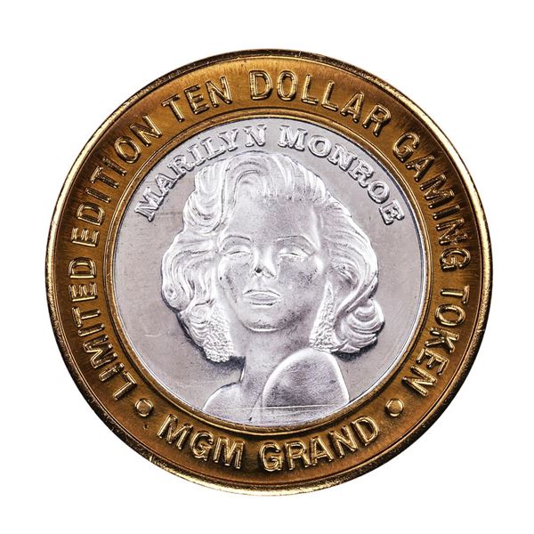 .999 Silver MGM Grand Las Vegas $10 Casino Limited Edition Gaming Token