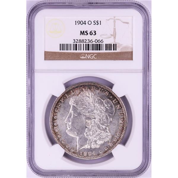 1904-O $1 Morgan Silver Dollar Coin NGC MS63