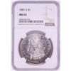Image 1 : 1881-S $1 Morgan Silver Dollar Coin NGC MS63 Nice Toning