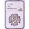 Image 1 : 1954-D Franklin Half Dollar Coin NGC MS63