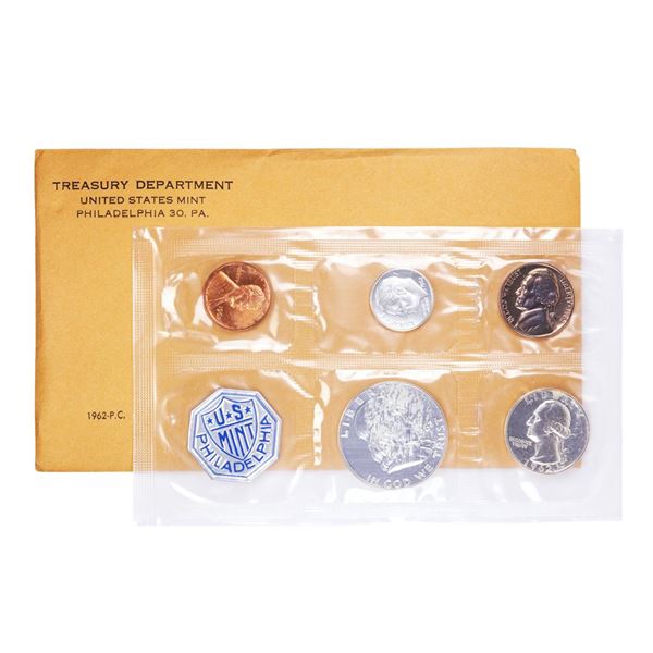 1962 (5) Coin Proof Set in Envelope
