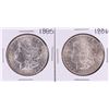 Image 1 : Lot of 1885-1886 $1 Morgan Silver Dollar Coins