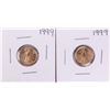 Image 1 : Lot of (2) 1999 $5 American Gold Eagle Coins