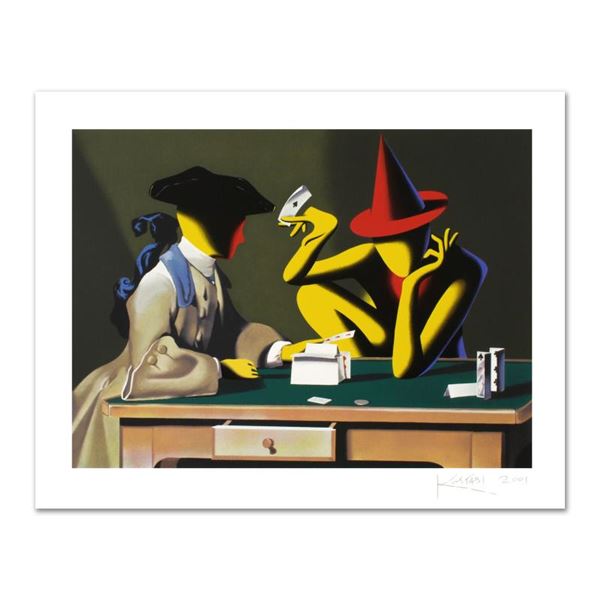 Mark Kostabi "Chance Encounter" Limited Edition Serigraph