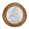 Image 2 : .999 Fine Silver Treasure Bay Casino Biloxi, MS $10 Limited Edition Gaming Token