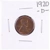 Image 1 : 1920-D Lincoln Wheat Cent Coin
