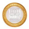 Image 1 : .999 Silver McCarran International Airport Las Vegas, NV $10 Limited Gaming Token