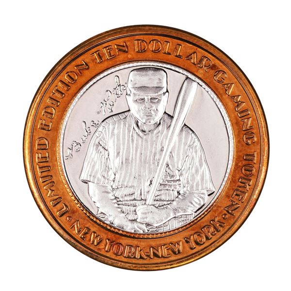 .999 Silver New York New York Hotel & Casino $10 Limited Edition Gaming Token