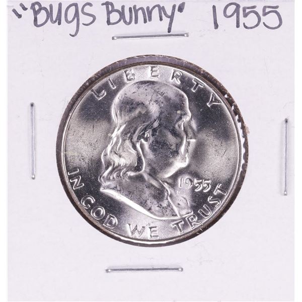 1955 "Bugs Bunny" Franklin Half Dollar Coin