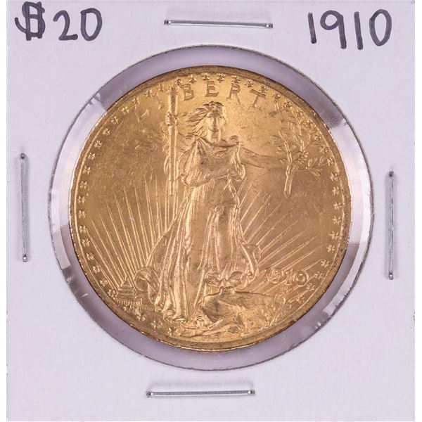 1910 $20 St. Gaudens Double Eagle Gold Coin