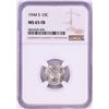 Image 1 : 1944-S Mercury Dime Coin NGC MS65FB