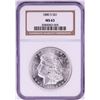 Image 1 : 1880-S $1 Morgan Silver Dollar Coin NGC MS63