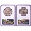 Image 2 : Lot of 1954-S & 1954-D Franklin Half Dollar Coins NGC MS64