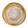 Image 1 : .999 Fine Silver Treasure Island Las Vegas, Nevada $10 Limited Edition Gaming Token