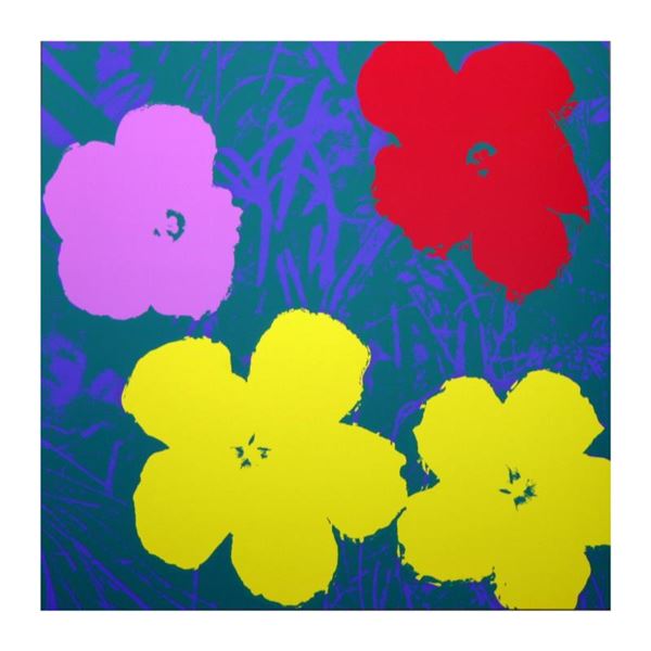 Andy Warhol "Flowers 11.65" Silkscreen