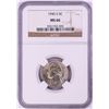Image 1 : 1945-S Jefferson Nickel Coin NGC MS66