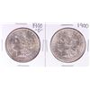 Image 1 : Lot of 1900 & 1900-O $1 Morgan Silver Dollar Coins