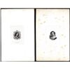 Image 1 : Lot of (2) 1800's Vignette from Original Proof Plates