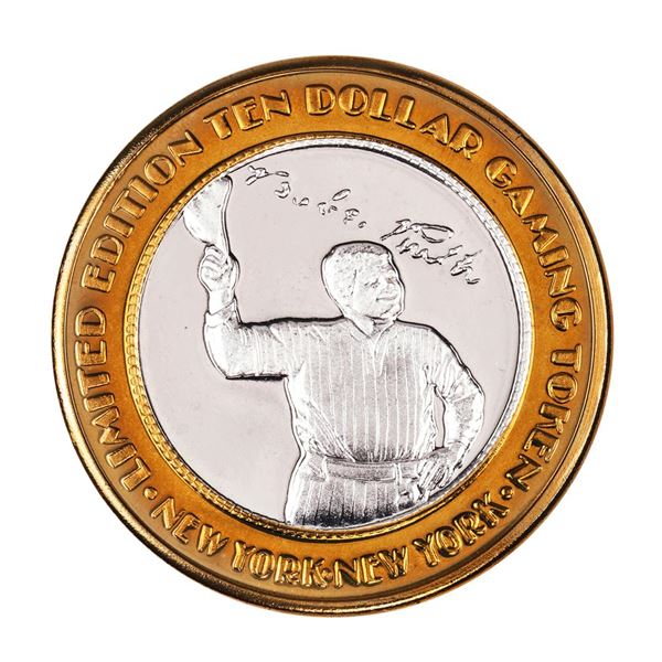 .999 Silver New York New York Hotel & Casino $10 Limited Edition Gaming Token