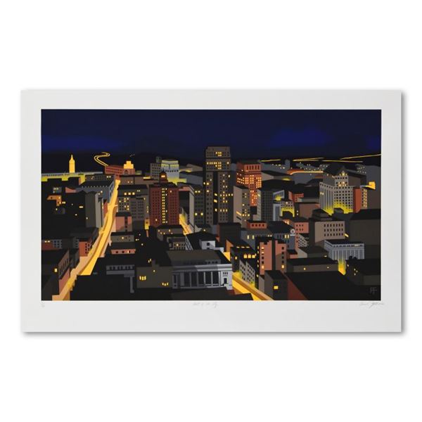 Armond Fields (1930-2008)  Heart of the City  Limited Edition Serigraph