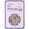Image 1 : 1954-D Franklin Half Dollar Coin NGC MS63
