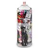 Image 1 : Mr. Brainwash "Love is the Answer (White)" Hand Painted on Spray Can