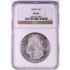 Image 1 : 1880-S $1 Morgan Silver Dollar Coin NGC MS65