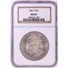 Image 1 : 1881-S $1 Morgan Silver Dollar Coin NGC MS65