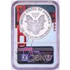 Image 2 : 2018-S $1 Proof American Silver Eagle Coin NGC PF69 Ultra Cameo Bridge Core