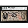 Image 1 : 1878 $20 Legal Tender Note Fr.129 PMG Fine 12