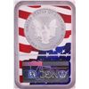Image 2 : 2019-W $1 Proof American Silver Eagle Coin NGC PF70 Ultra Cameo Congratulations Flag