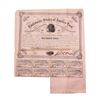 Image 1 : 1863 $500 Confederate Bond Obsolete Sheet Printed on Pink Paper B-221