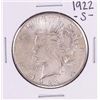 Image 1 : 1922-S $1 Peace Silver Dollar Coin