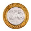 Image 2 : .999 Silver Plaza Hotel & Casino Las Vegas, NV $10 Limited Edition Gaming Token