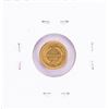Image 2 : 1852 $1 Type 1 Liberty Head Gold Dollar Coin with Solder