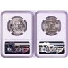 Image 2 : Lot of 1960-1961 Franklin Half Dollar Coins NGC MS64