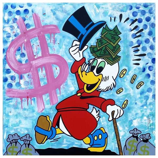 Jozza "Magic" Original Mixed Media on Canvas